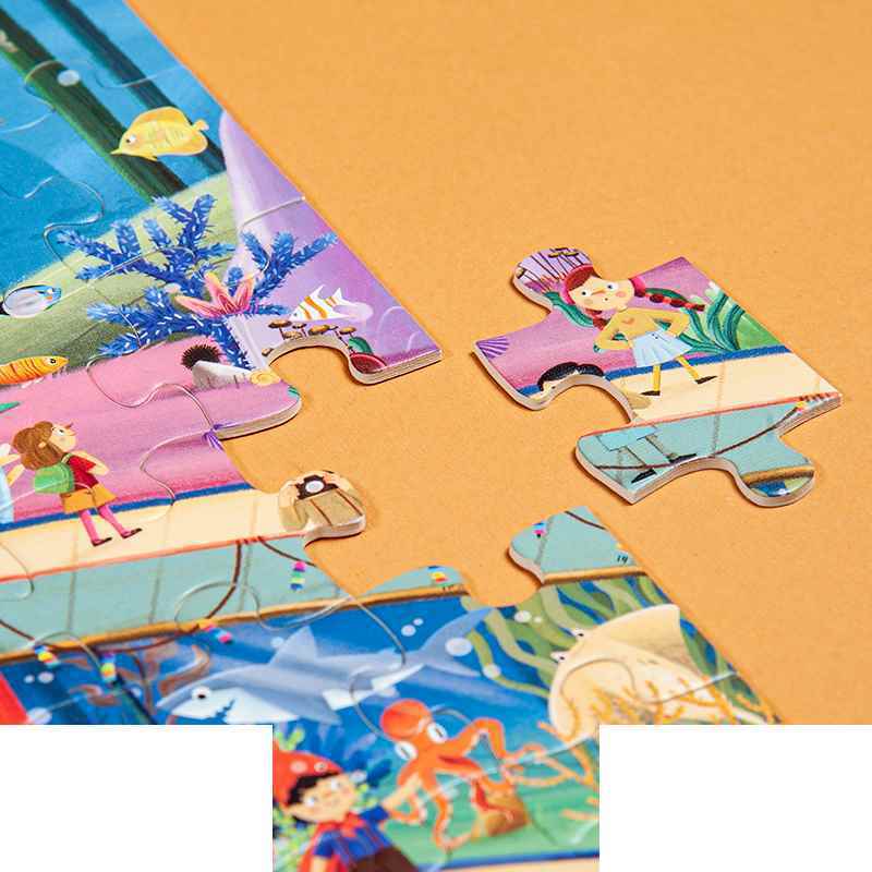 پازل کیدفنز مدل سرزمین کودکان | 256 تکه Creative Level Box Kids Land | کد 2401